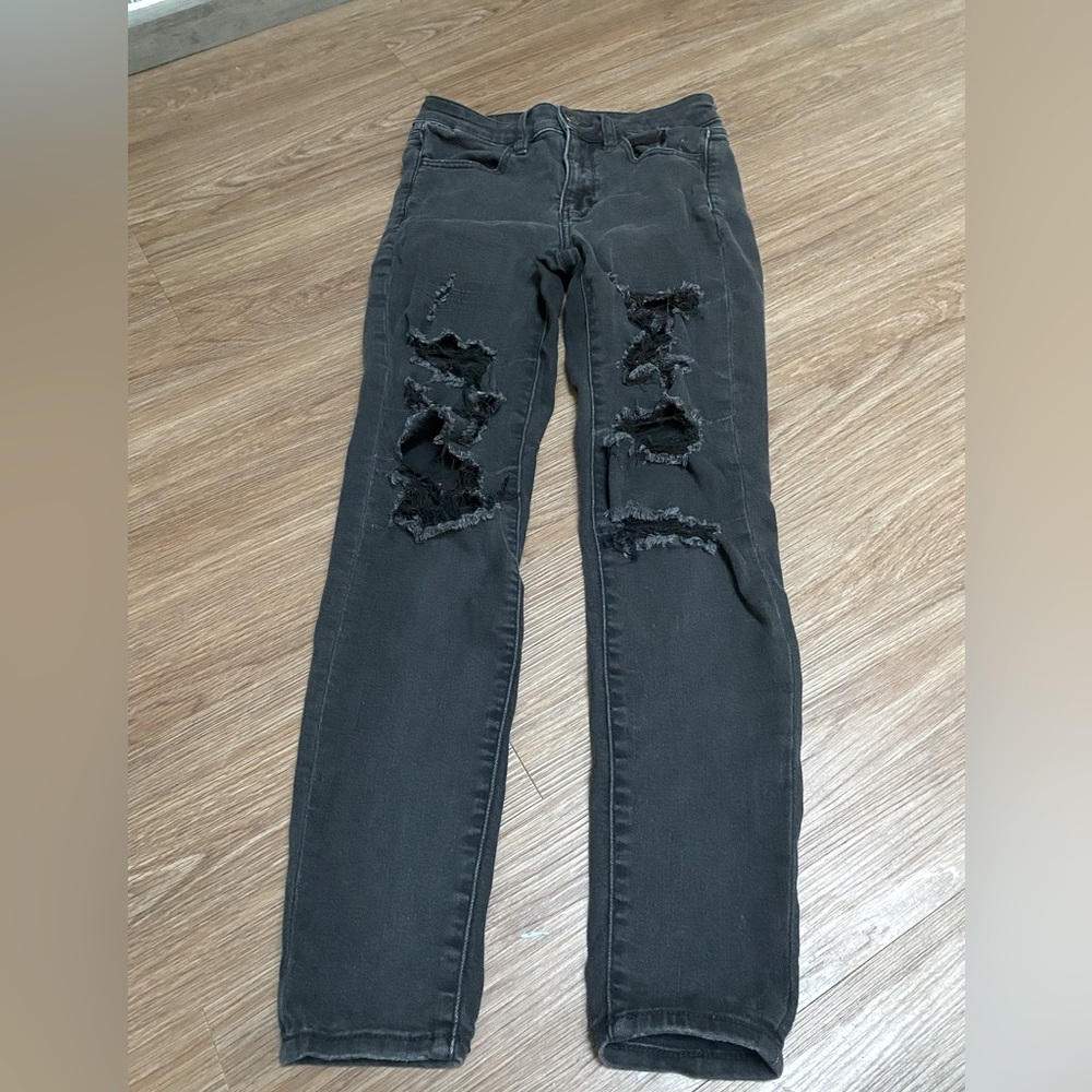 Black American Eagle Jeans size 2 short